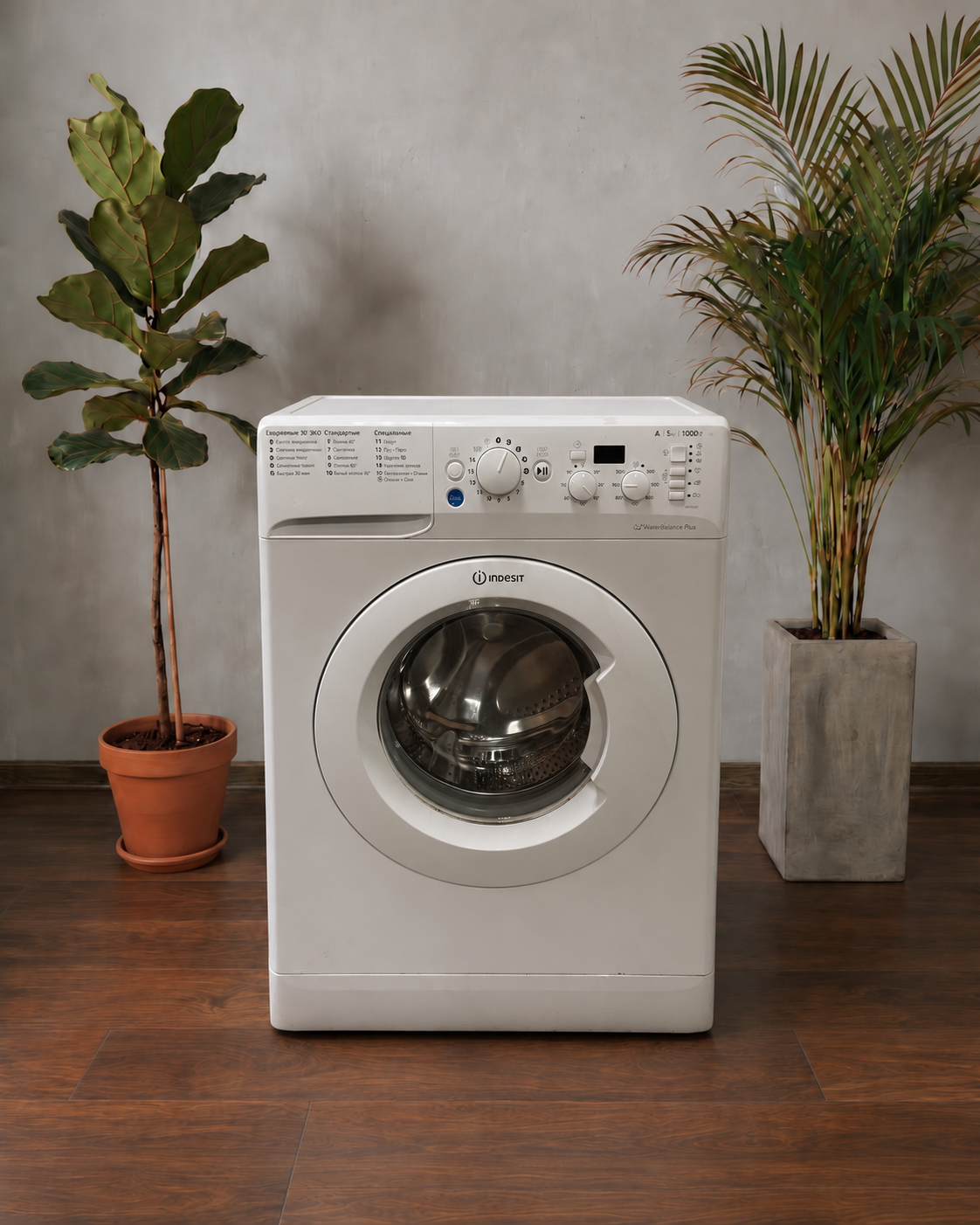 1617060b-b56b-46da-9319-8c85aa62befc Стиральная машина бу Indesit 5кг/1000об — изображение 1